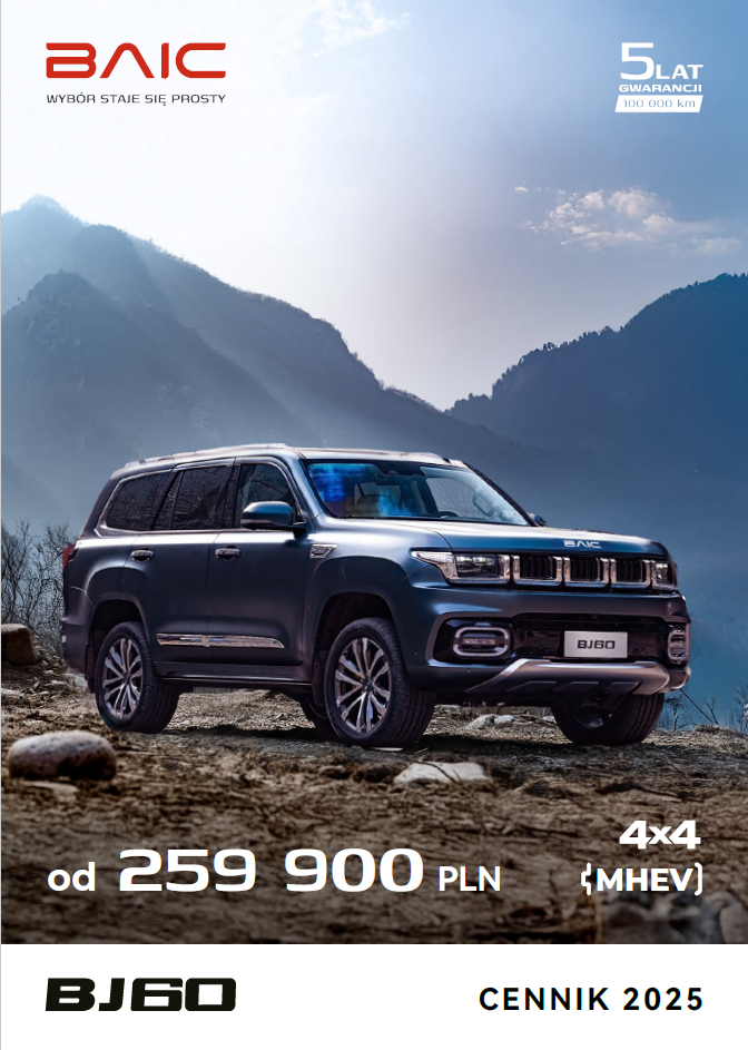 cennik BAIC BJ60